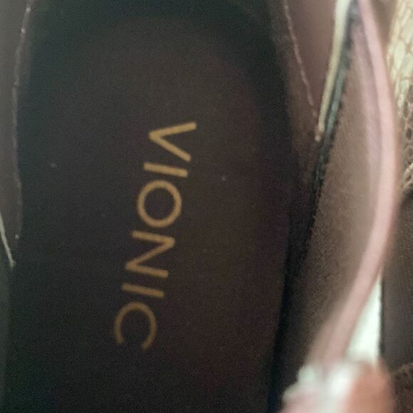 Vionic Women's Anne Java Ankle Boots Suede Leather Snake Print Women’s Size 5 - Picture 11 of 11